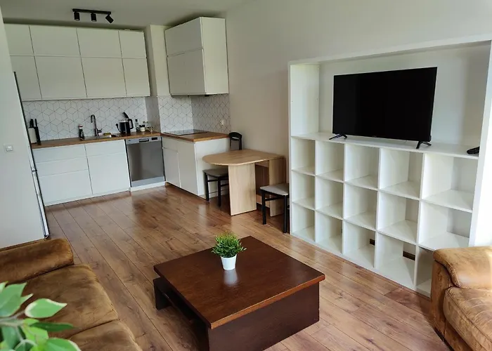 公寓 Mieszkanie Przy Bloniach Baza Wypadowa Na Rower 露米雅